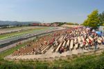 Tribuna G, GP Barcelona <br/> Circuit de Catalunya